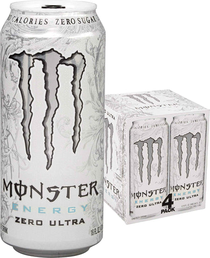 Monster Energy Ultra Variety Pack, PKZSD, Sugar Free Energy Drink, 16 Ounce | Pack of 15