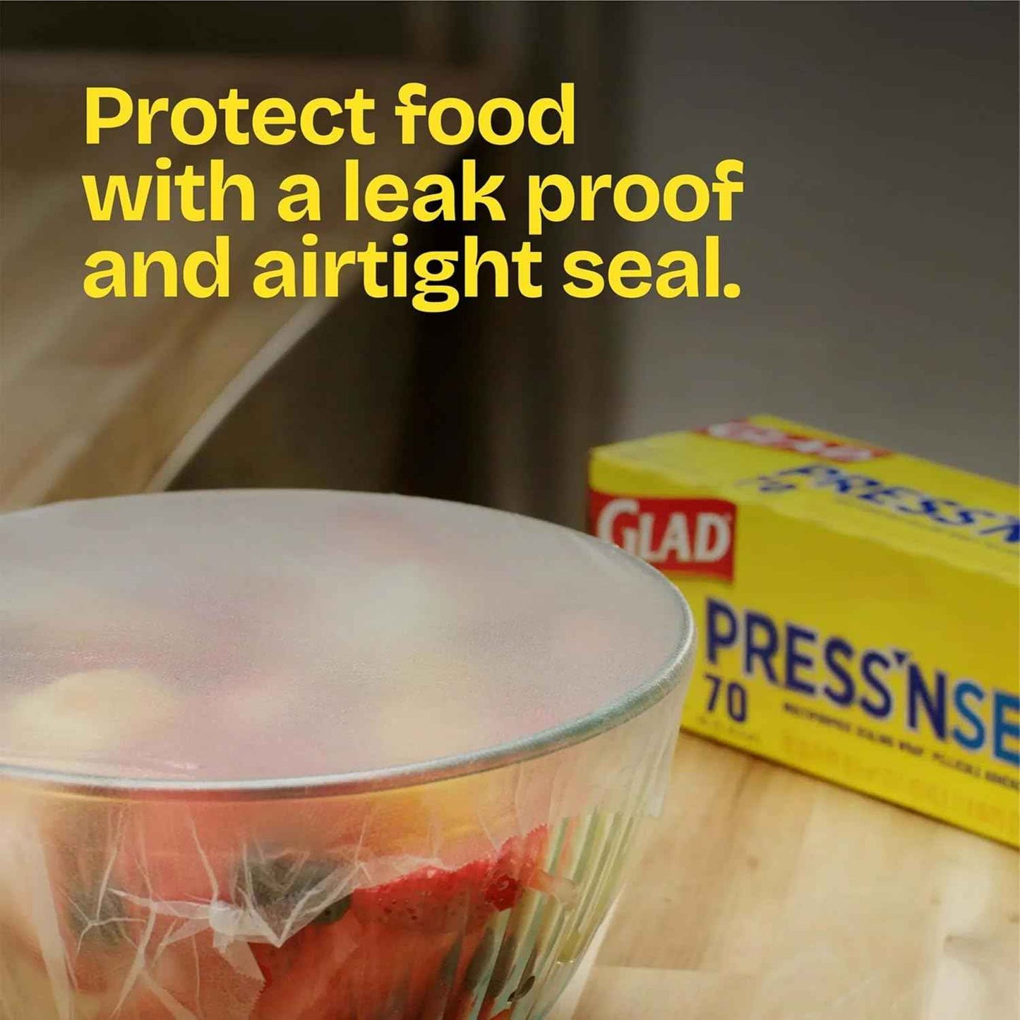 Glad Press'N Seal Food Plastic Wrap