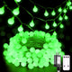 Green - 100 LED Plug