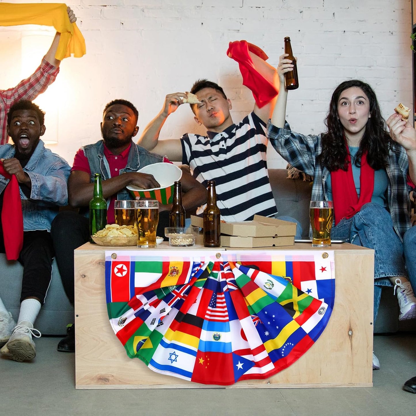Outus_3_Pcs_World_Flags_Banner_1.5_x_3_ft_International_World_Flag_Decorations_Country_Bunting_Nations_Pleated_Fan_Bunting_Backdrop_for_International_Sports_Events_Club_Events_Grand_Opening_Decor