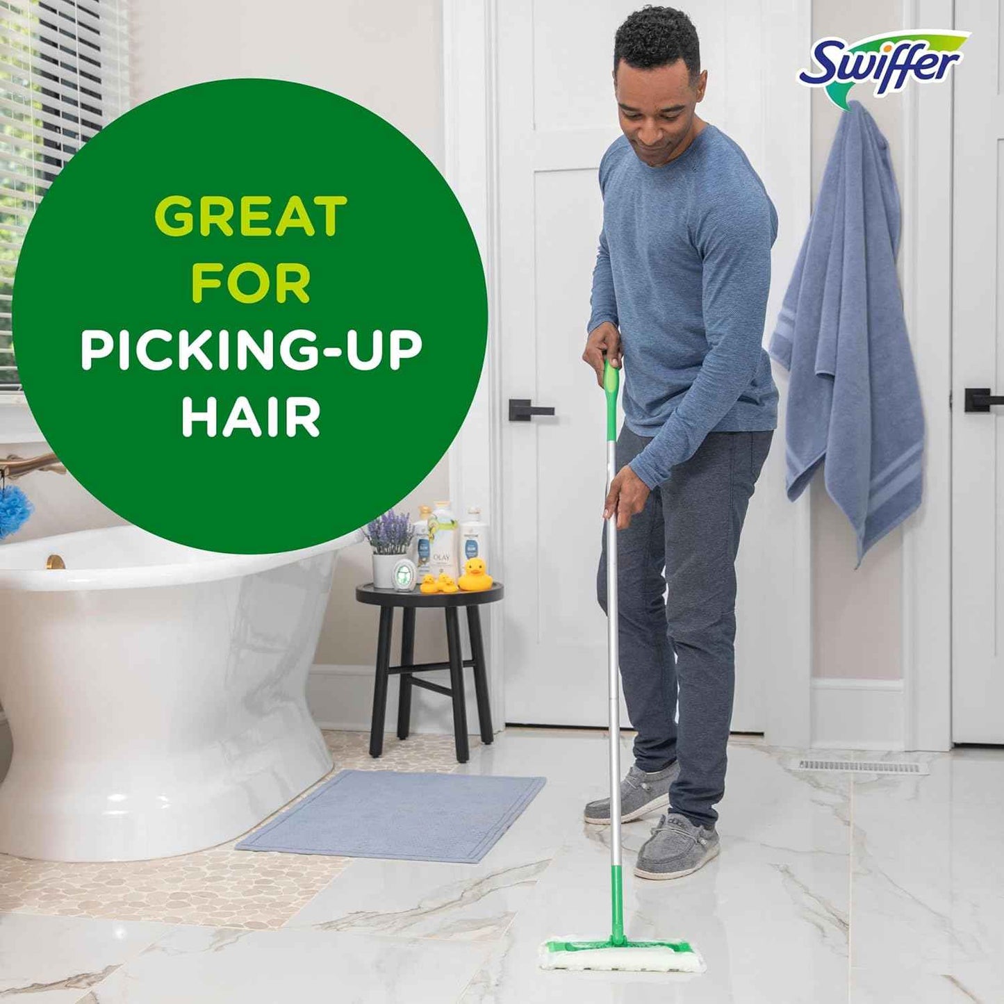 Swiffer Sweeper Heavy Duty Dry Multi-Surface Cloth Refills for Floor Sweeping and Cleaning