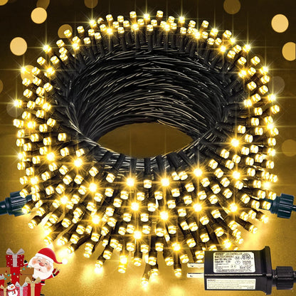 JMEXSUSS_66ft_200_LED_Christmas_Lights_Outdoor,_Warm_White_Christmas_Tree_Lights_Indoor_Plug_in,_8_Modes_Twinkle_String_Light_for_Outside_Bedroom_Wedding_Party_Classroom_Dorm_Ceiling_Home_Decorations