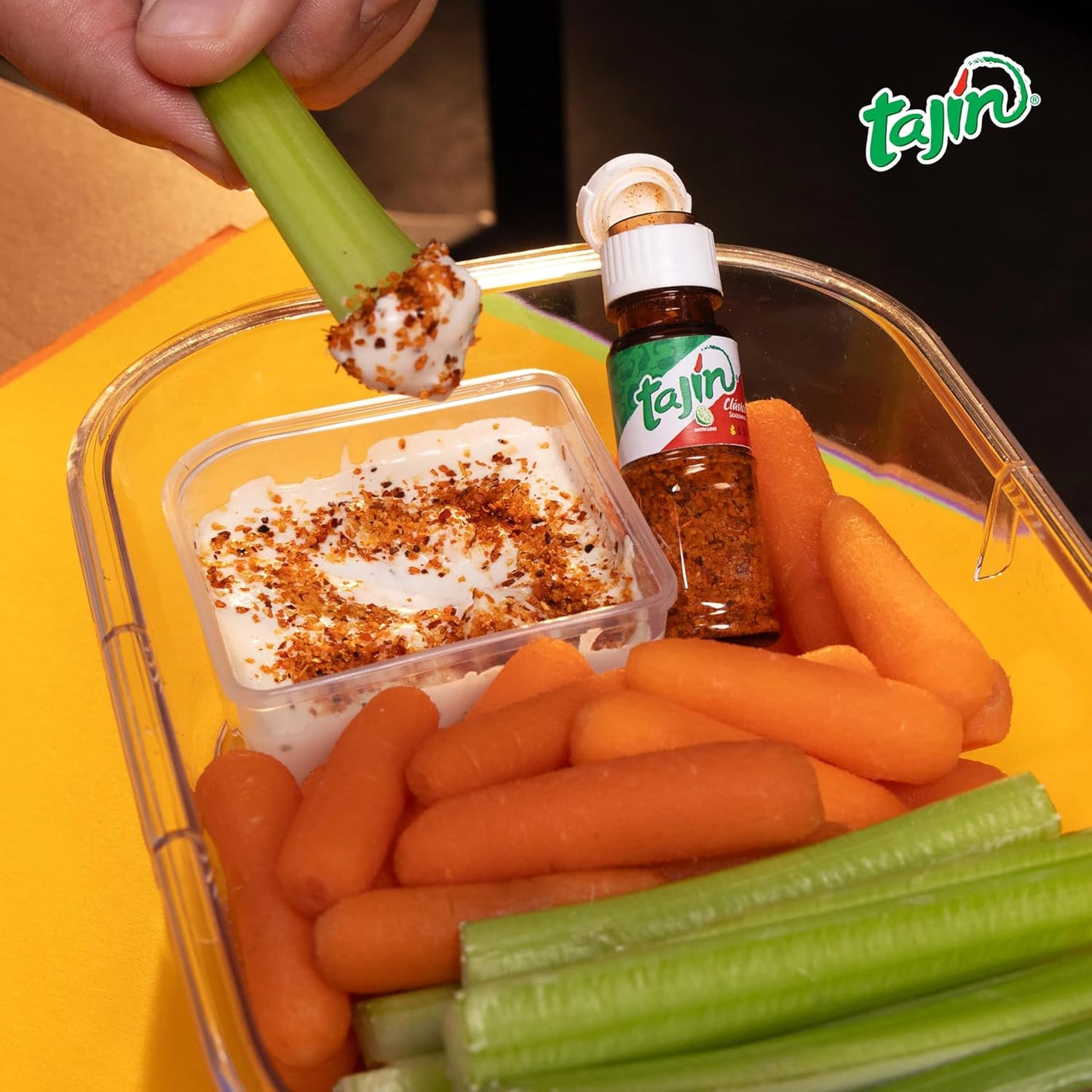 Tajin_Clasico_Seasoning,_Mini_Display_Pack_of_40_Portable_Bottles,_Authentic_Mexican_Chili_Lime_Spice_Blend_for_Fruit,_Snacks,_Tacos,_and_Cocktails,_Zesty_Flavor_Enhancer,_0.35_oz_(Pack_of_1)