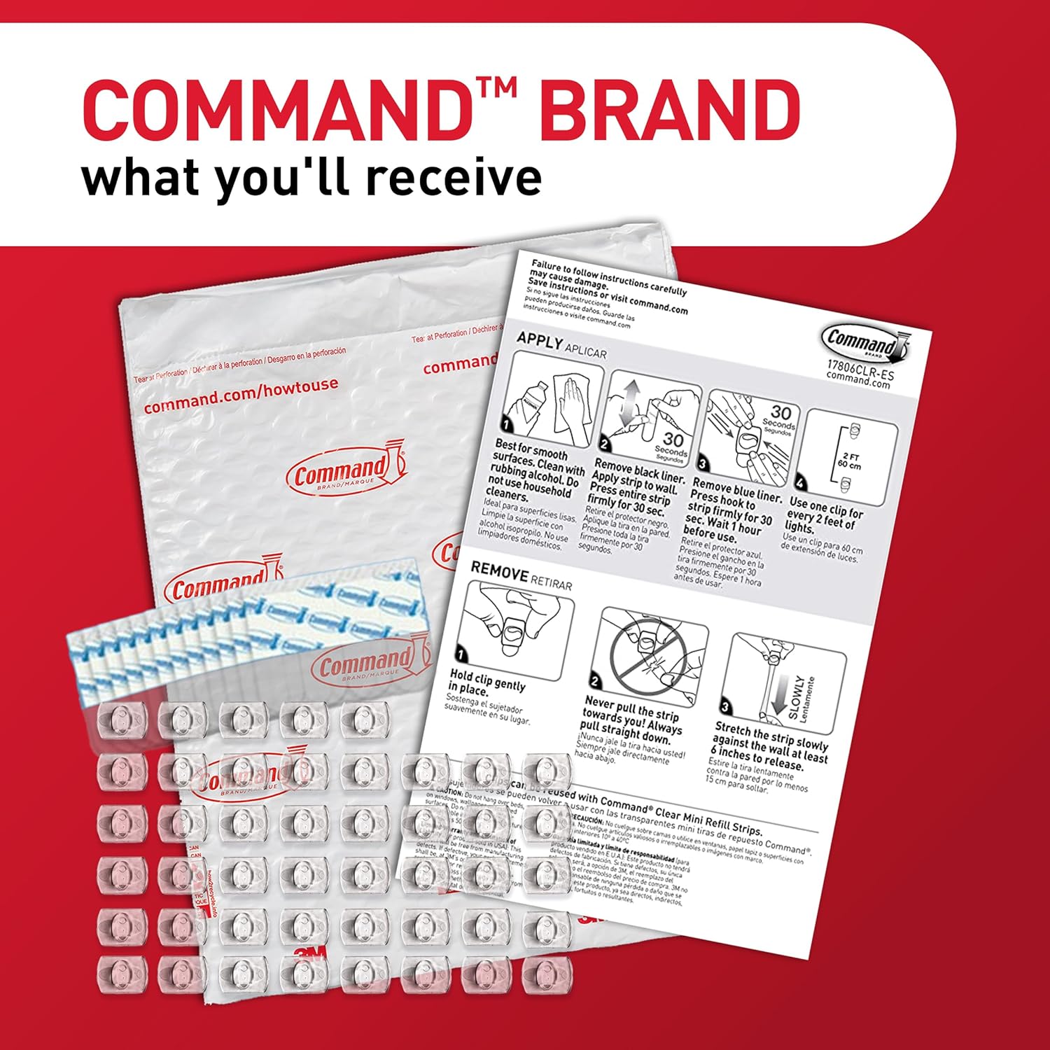 Command_Indoor_Mini_Light_Clips,_45_Clear_Clips_and_54_Command_Strips,_Damage_Free_Hanging_Christmas_Decorations,_Wall_Clips_for_Hanging_Lights_and_Cable_Management,_Holds_up_to_0.3_lb