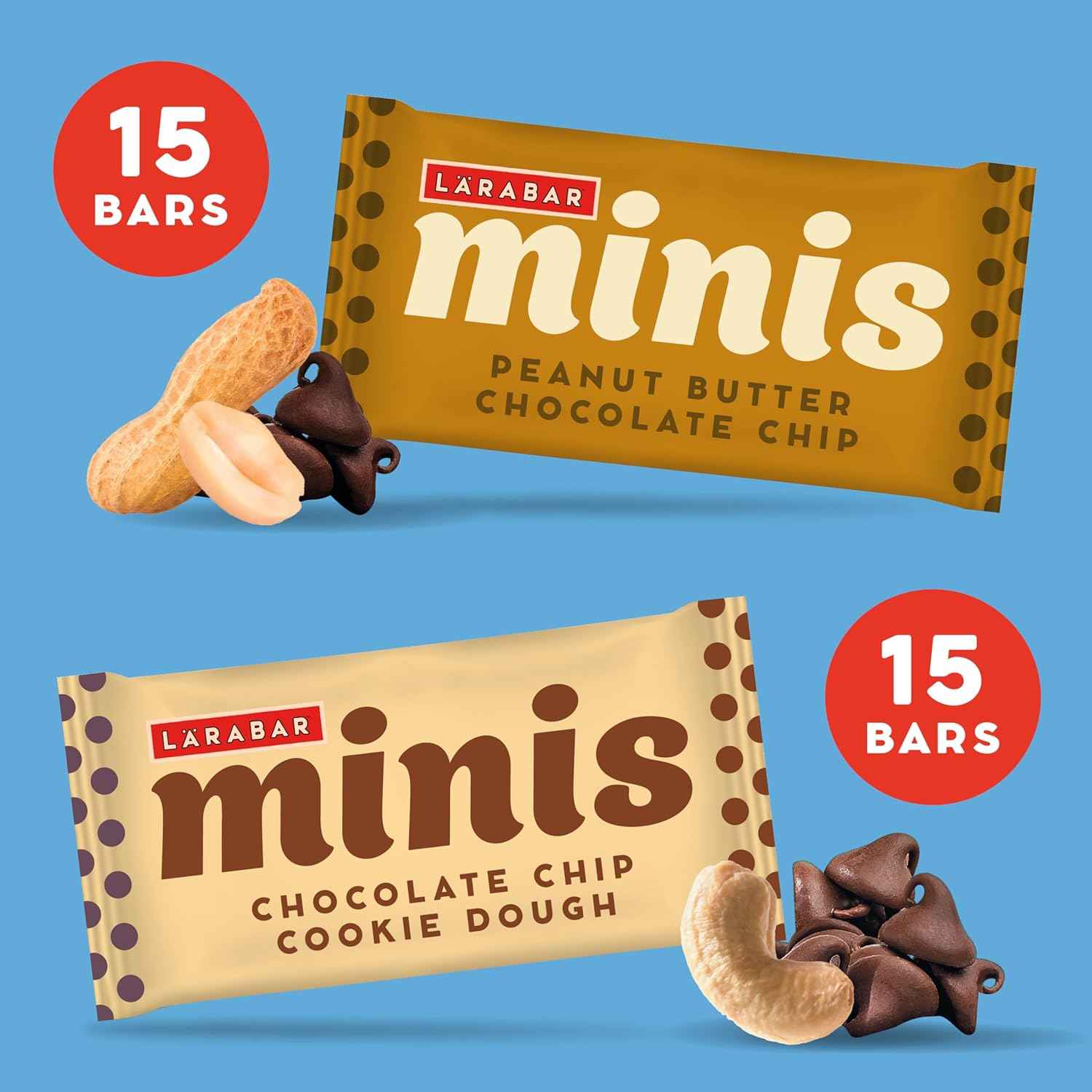 Larabar Minis, Gluten Free Vegan Fruit and Nut Bars