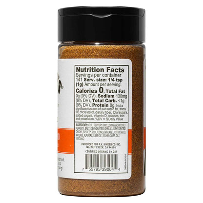 Kinder's Organic The Taco Blend Seasoning, 5 Oz, Lime, Chili & Spice Blend, USDA Certified Organic, MSG Free, Great on Beef, Chicken, Seafood, Vegetables, and Pasta