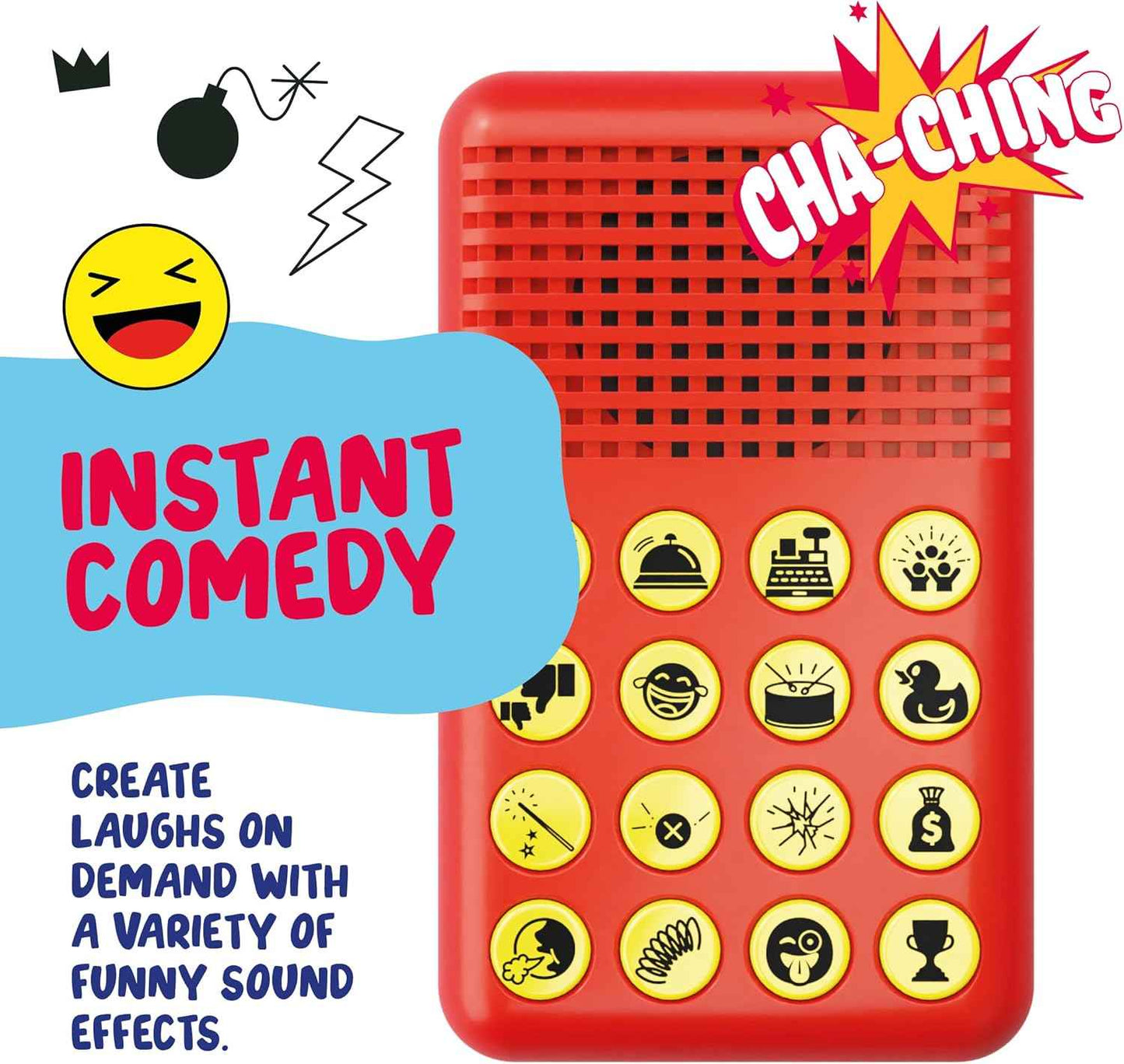 KNUCKLHEAD Sound Effects Machine - Easter Basket Stuffers - 16 Hilarious Sounds - Boys Prank Gifts for Kids- 6 7 8 9 10 Year Old Boy Gifts - Fun Boys Toys Age 8-13 - Cool Gadgets for Teens Easter Gift