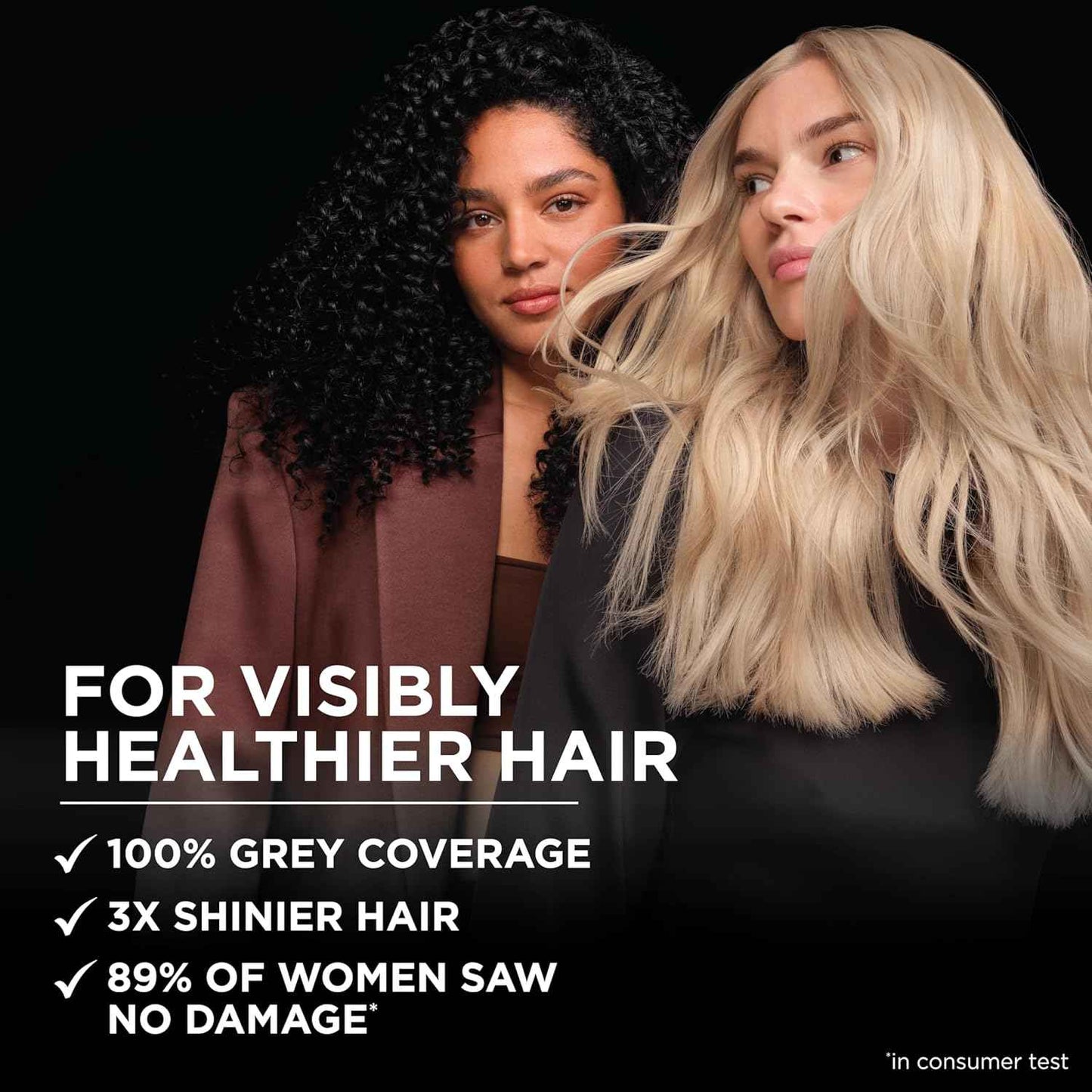 Garnier Olia Hair Color, Ammonia-Free Permanent Hair Dye, Oil-Powered Formula for 100% Gray Coverage and 3x Shinier Hair, Vegan & Cruelty Free
