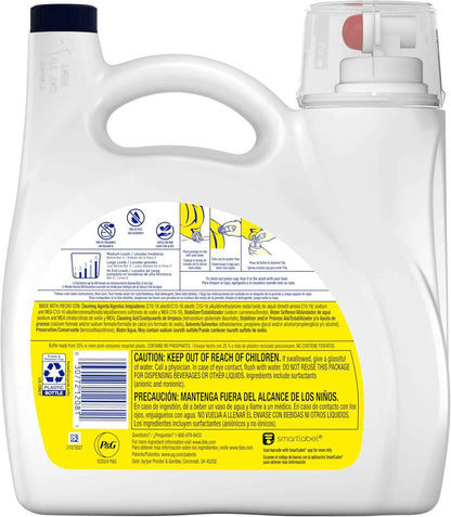 Tide Simply Liquid Laundry Detergent, Free & Sensitive Scent