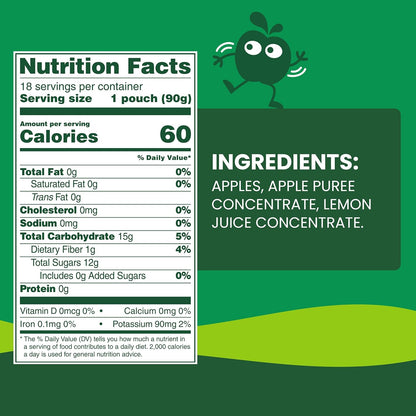 GoGo_squeeZ_Applesauce_and_Fruit_Puree,_Apple_Apple,_3.2_oz_(Pack_of_18),_Unsweetened_Fruit_Snacks_for_Kids,_Gluten_Free,_Nut_Free_and_Dairy_Free,_Recloseable_Cap,_BPA_Free_Pouches