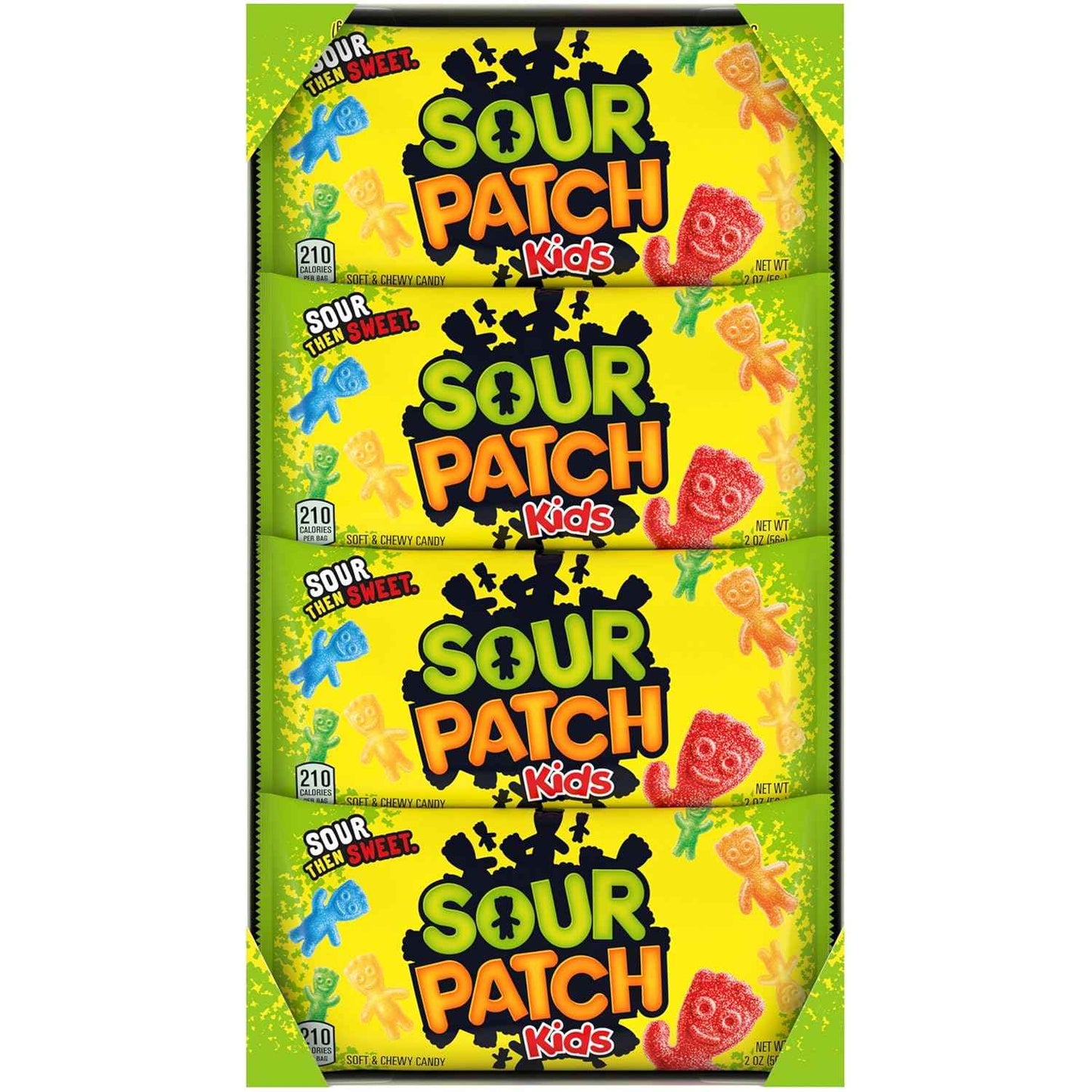 SOUR PATCH KIDS Soft & Chewy Gummy Candy, Bulk Candy, 24 - 2 oz Bags