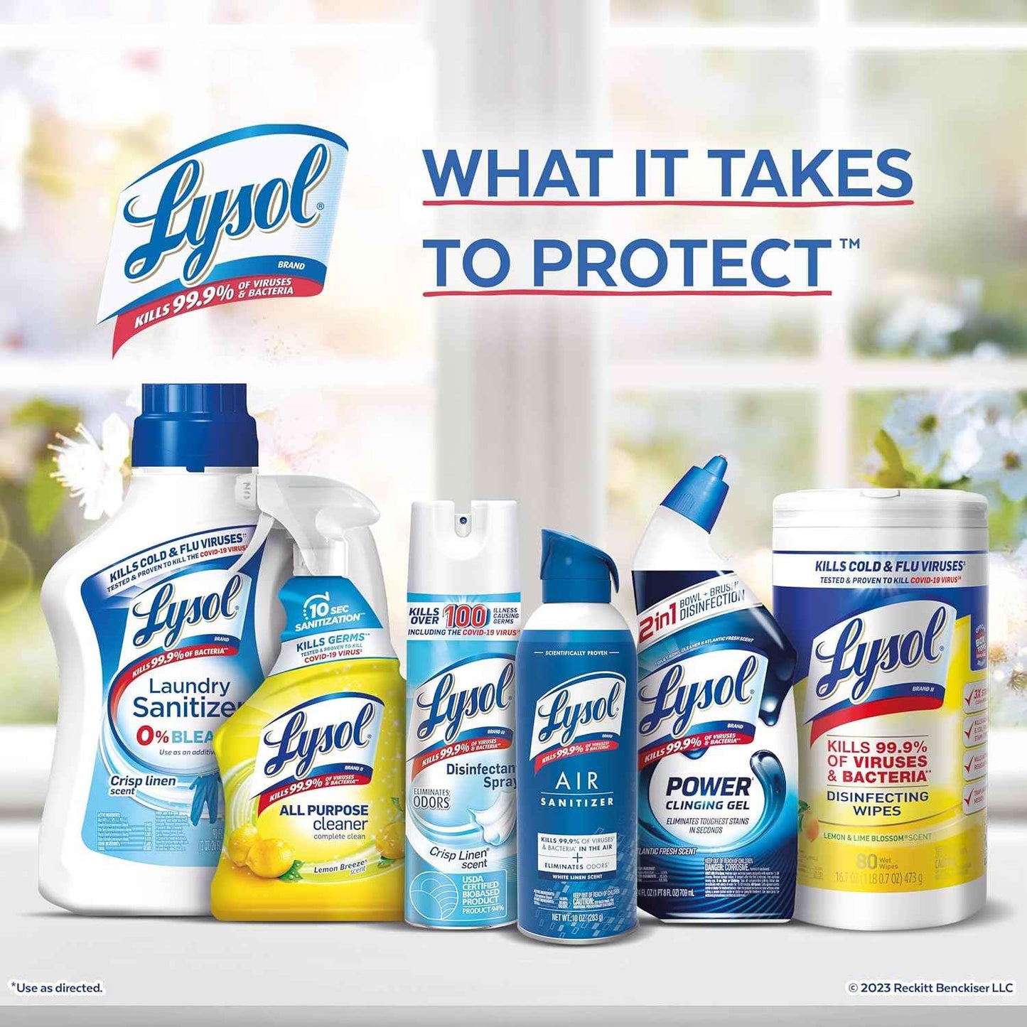 Lysol Fabric Disinfectant Spray, Sanitizing and Antibacterial Spray, For Disinfecting and Deodorizing Soft Furnishings