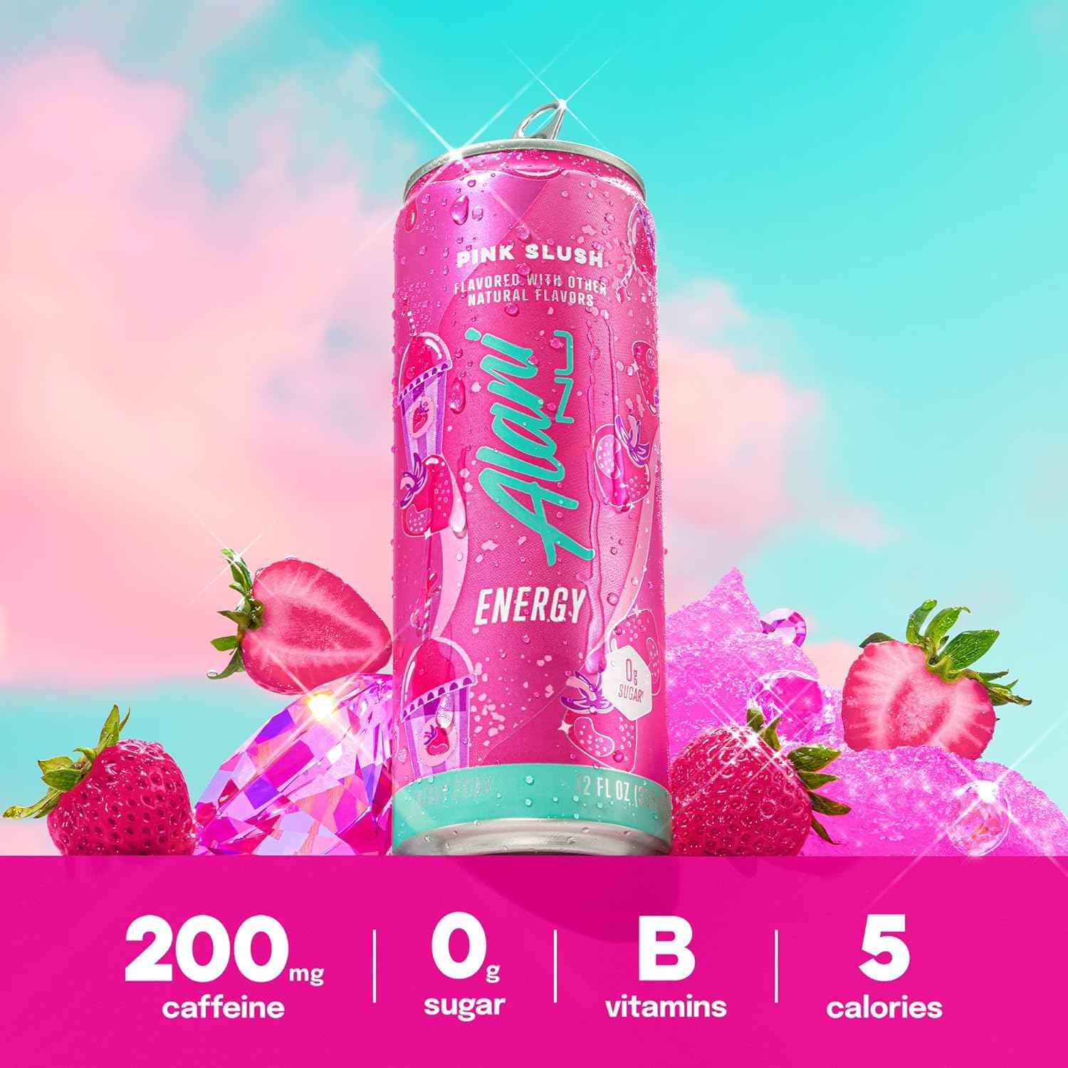 Alani Nu, Sugar Free, Low Calorie Energy Drinks, 200mg Caffeine, Biotin, B Vitamins, Zero Sugar, 10 Calories