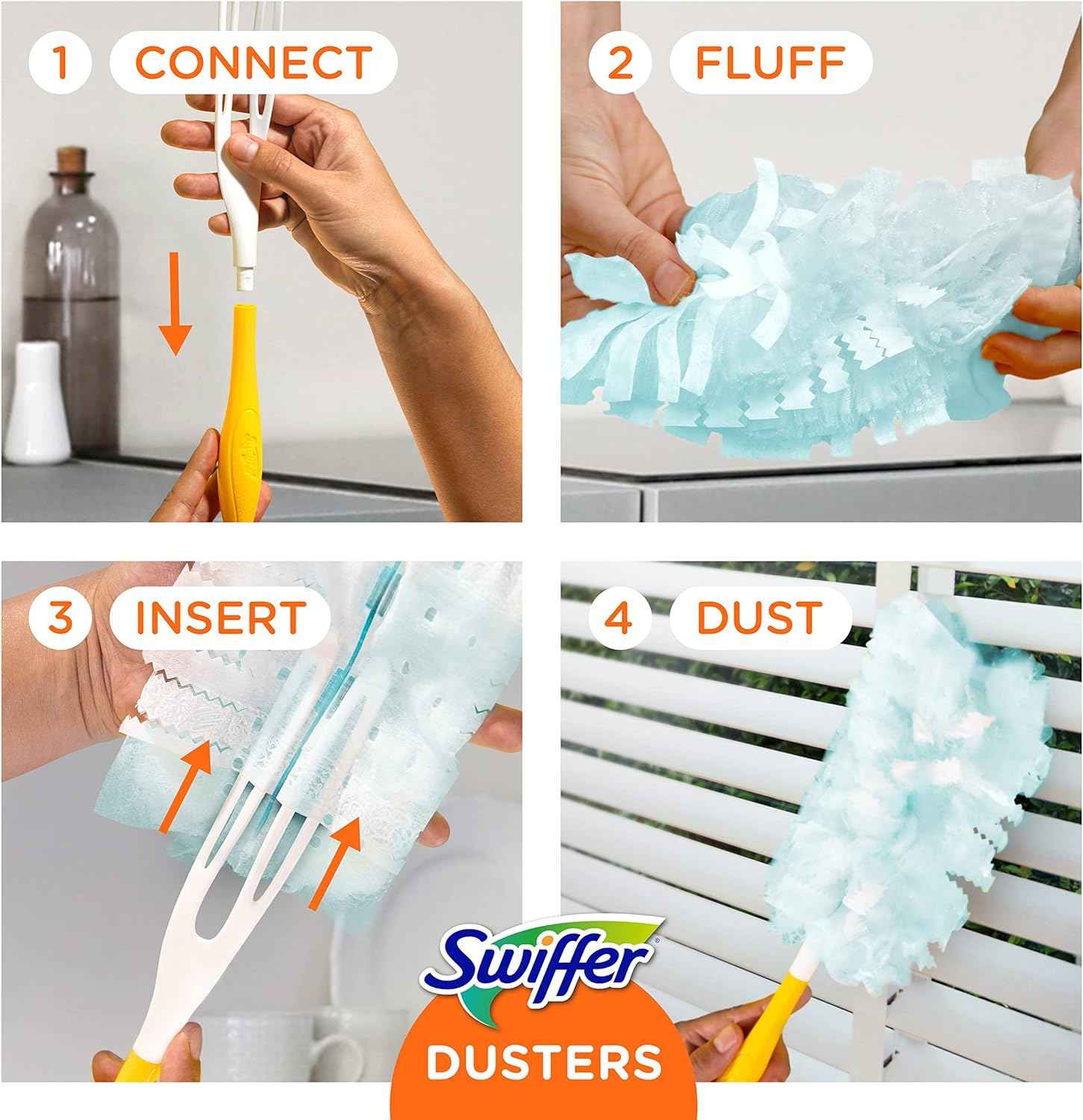 Swiffer Dusters Multi-Surface Duster Refills, Lavender Scent, 10 ct