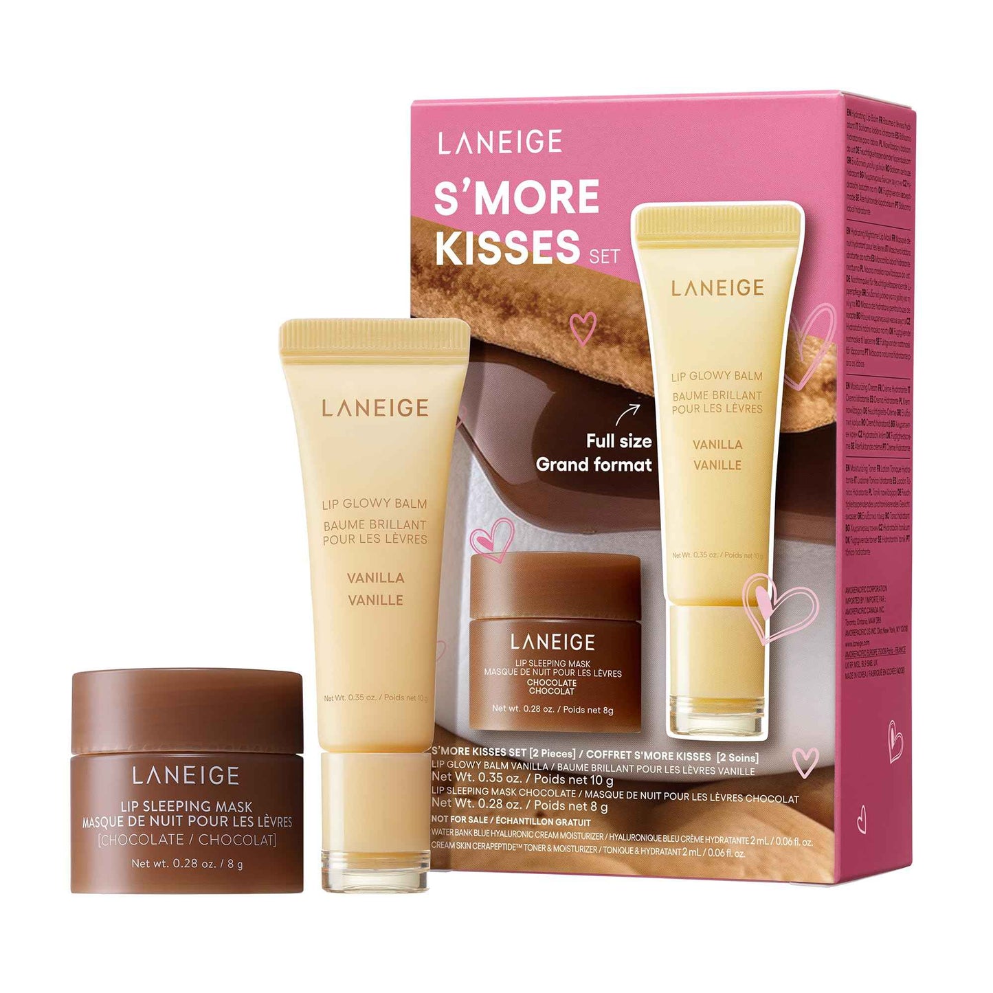 LANEIGE Lip Glowy Balm: Sheer Tinted Lip Moisturizer with Shea Butter, for Hydrating Shine & Soft Lips