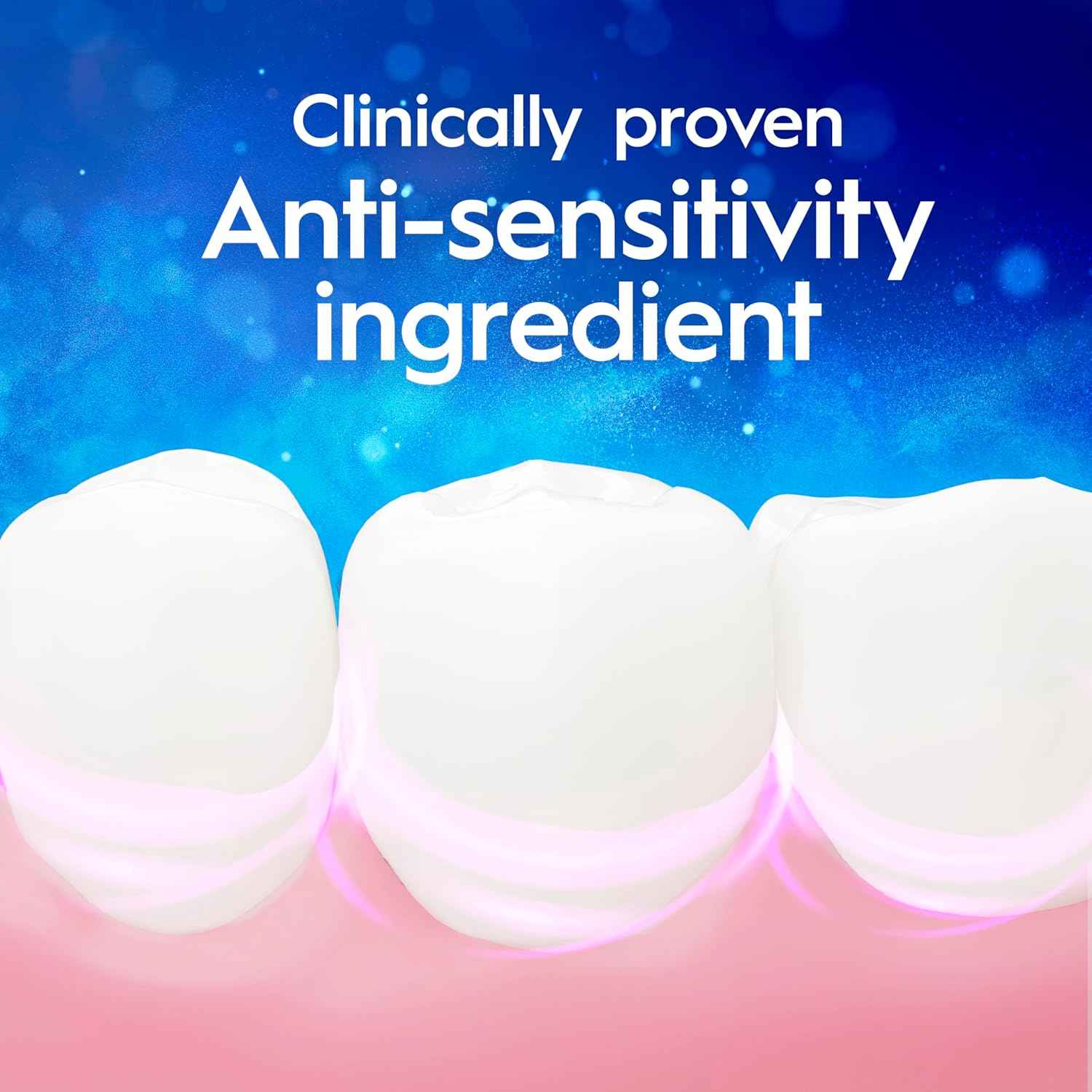 Crest 3DWhite Advanced Whitening Sensitivity Relief Toothpaste, Soft Mint, 3.3 oz, Pack of 2