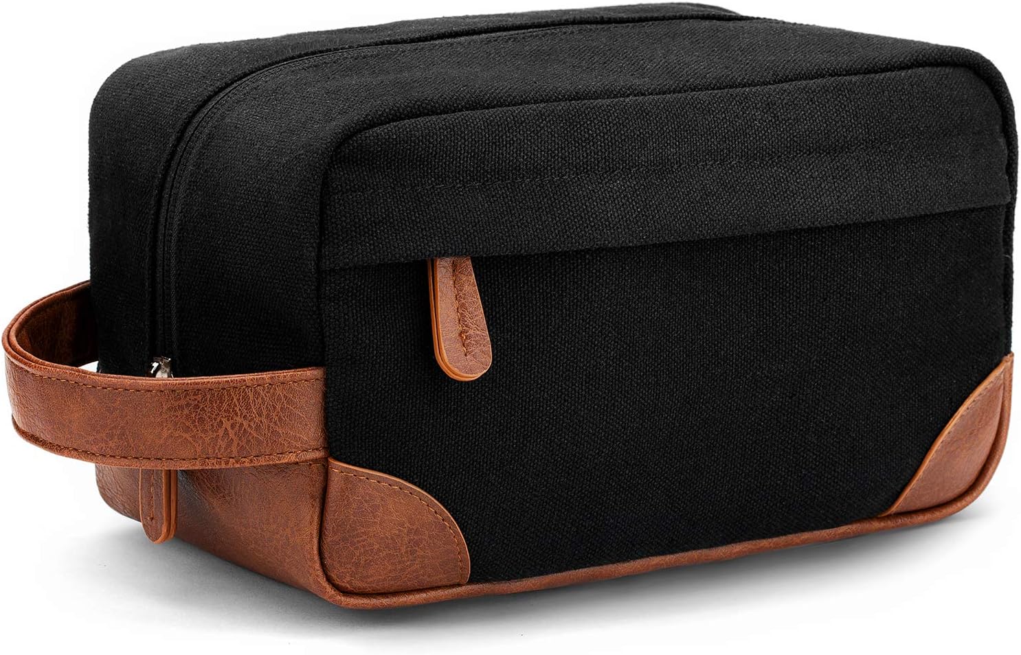 Vorspack_Travel_Toiletry_Bag_-_Hanging_Toiletry_Bag_for_Men_Water_Resistant_Canvas_Shaving_Bag_with_Large_Capacity_for_Travel_-_Black