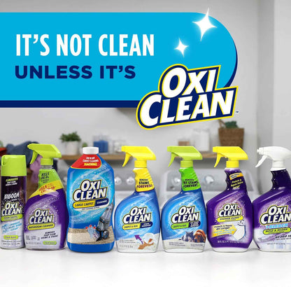 OxiClean Large Carpet Cleaner Liquid Solution for Steam Cleaning Machines, 64 fl oz