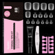 8-4-Wider Square Short 240pcs (Toe Nail Kit)
