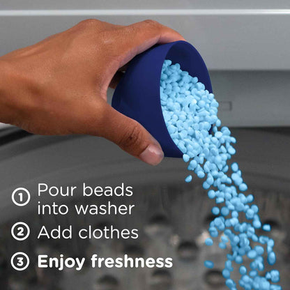 Downy Balance In-Wash Laundry Scent Booster Beads, Crisp Rain and Blue Eucalyptus scent, laundry scent beads, Long-lasting Freshness
