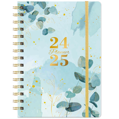 2024-2025 Planner - Academic Planner from Jul. 2024 to Jun. 2025, 6.3&amp;#39;&amp;#39; x 8.4&amp;#39;&amp;#39;,Daily Weekly and Monthly with Tabs