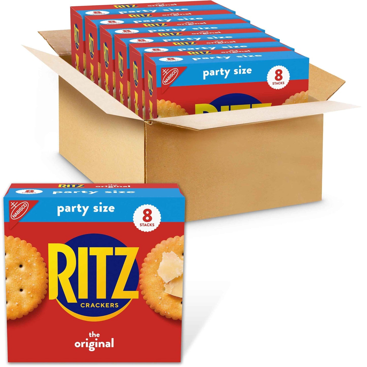 RITZ Original Crackers, Snacks for Kids and Adults, Lunch Snacks, Party Size