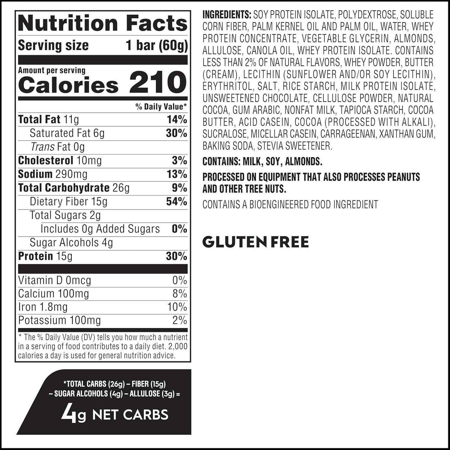 Atkins High Protein Bars, 15g of Protein, 4g Net Carbs, Keto Protein Bars, Low Sugar