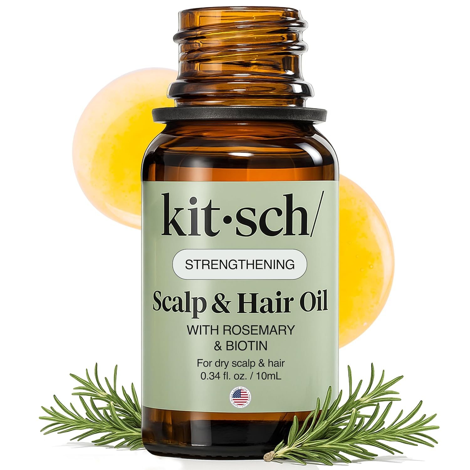 Kitsch_Rosemary_Oil_for_Hair_Growth_–_Hair_Oil_with_Biotin,_Castor_&_Jojoba_–_Pre-Wash_Scalp_oil_for_Hair_Care_–_Lavender_Scent_–_10mL_|_Ideal_Gifts_for_Women