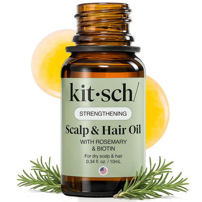 Kitsch_Rosemary_Oil_for_Hair_Growth_–_Hair_Oil_with_Biotin,_Castor_&_Jojoba_–_Pre-Wash_Scalp_oil_for_Hair_Care_–_Lavender_Scent_–_10mL_|_Ideal_Gifts_for_Women