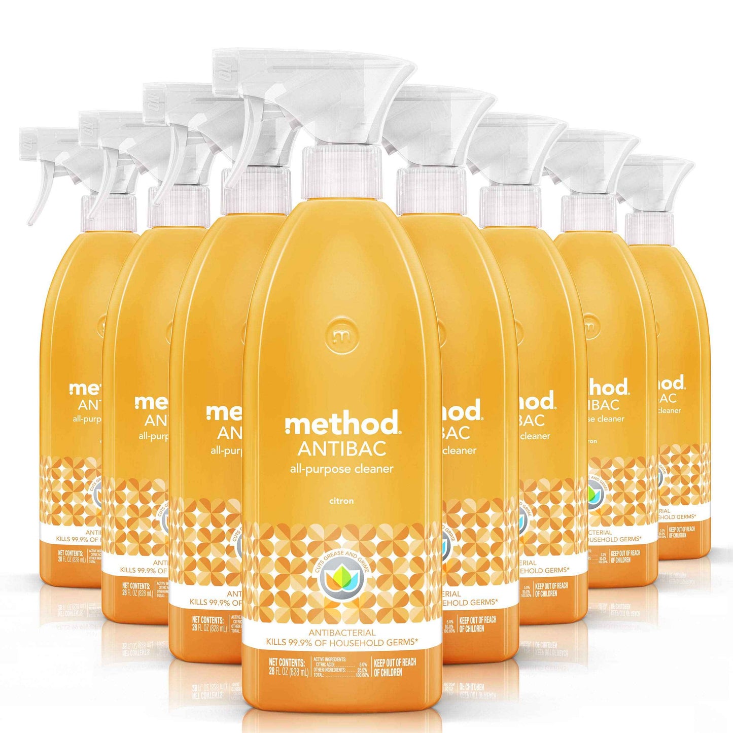 Method Antibacterial All-Purpose Cleaner Spray, Kills 99.9% of Household Germs, 28 Fl Oz