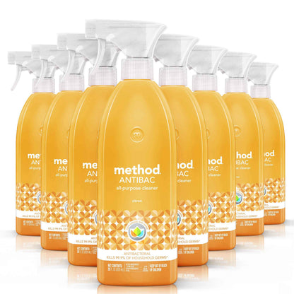 Method Antibacterial All-Purpose Cleaner Spray, Kills 99.9% of Household Germs, 28 Fl Oz
