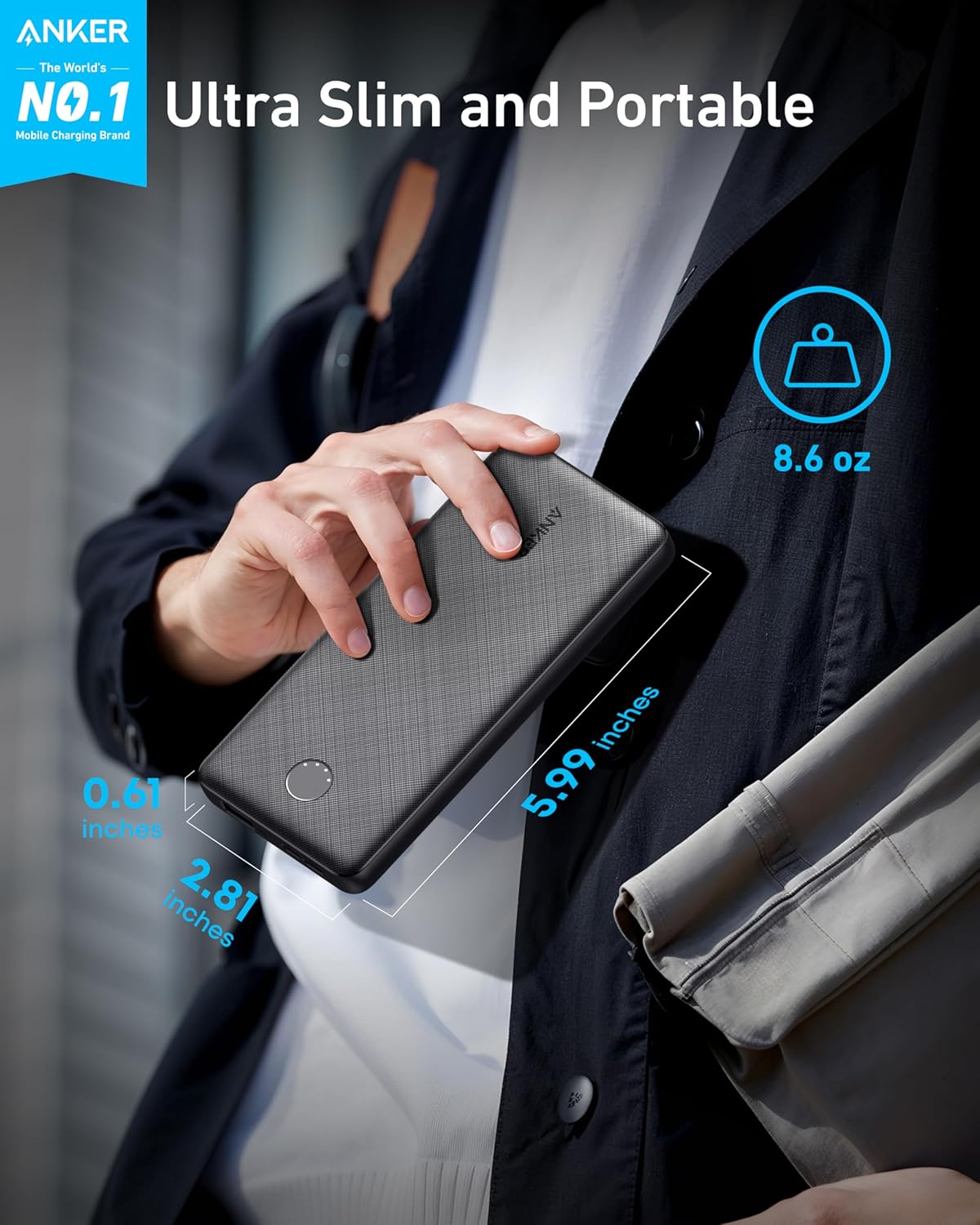 Anker_Power_Bank(PowerCore_10K),_Compact_Travel-Ready_10,000mAh_Battery_Pack_with_PowerIQ_Charging_Technology,_5V/3A_High-Speed_Charging_for_iPhone,_iPad,and_More_(1,_Black)