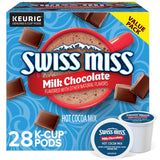 Swiss Miss Milk Hot Cocoa, Single-Serve Keurig K-Cup Pods, Hot Chocolate