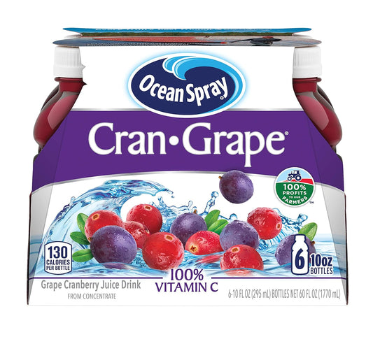 Ocean_Spray_Cran-Grape_Juice_Drink,_10_Ounce_Bottle_(Pack_of_6)