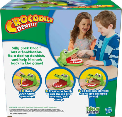 Hasbro Gaming Crocodile Dentist Kids Board Game, Ages 4 And Up