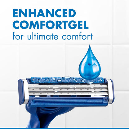 Gillette_Sensor3_Comfort_Men's_Disposable_Razors,_12_Razors