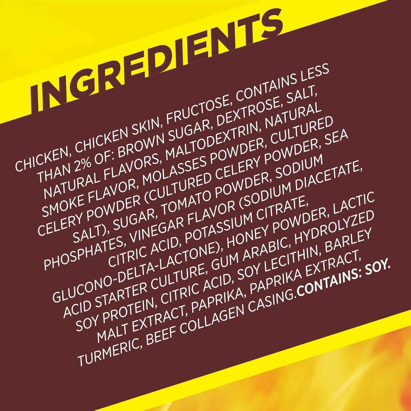 Slim Jim Chicken Sticks, Buffalo Wild Wings Honey BBQ Seasoned, 7g Protein per Serving, Snack Size, Father's Day Snack Gift for Dad