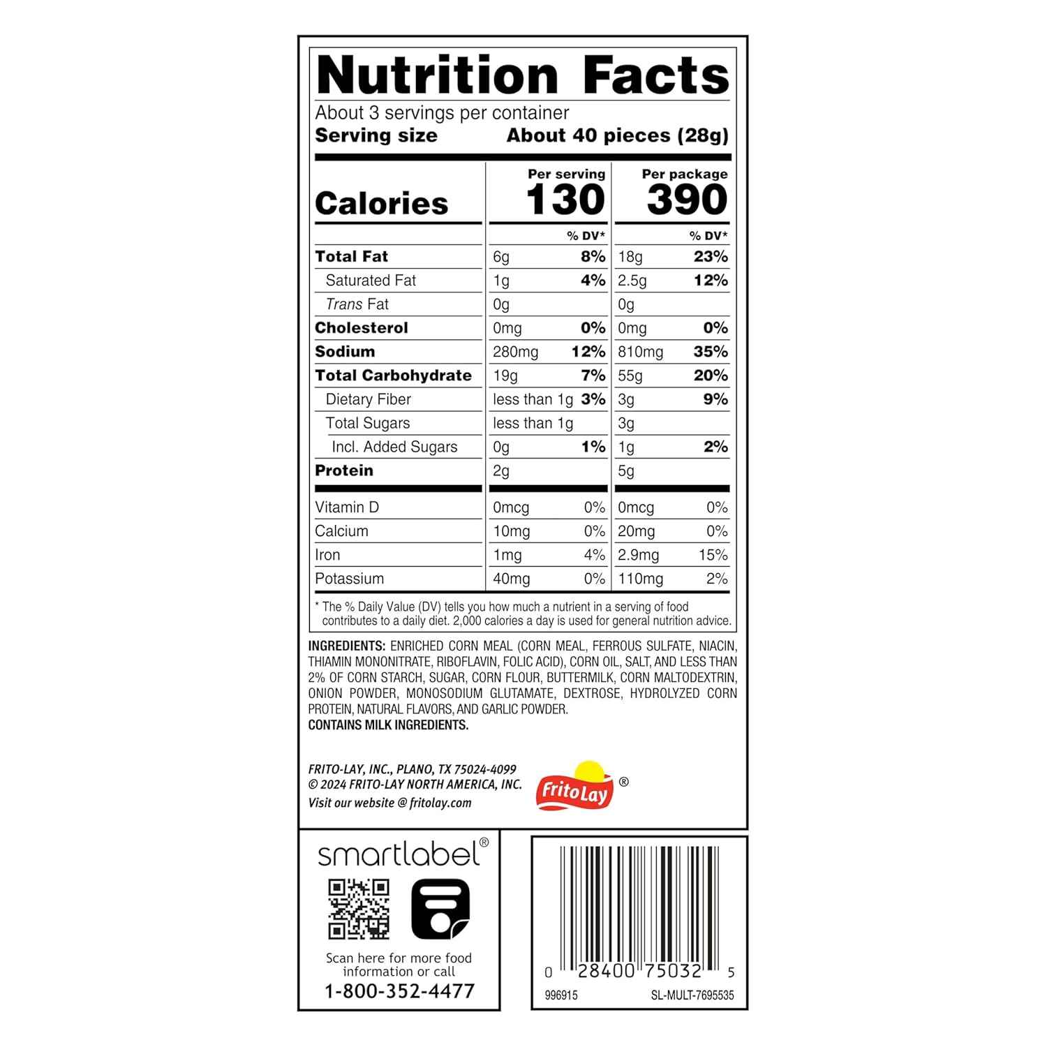 Minis, Funyuns Original, 2.875 oz Canister