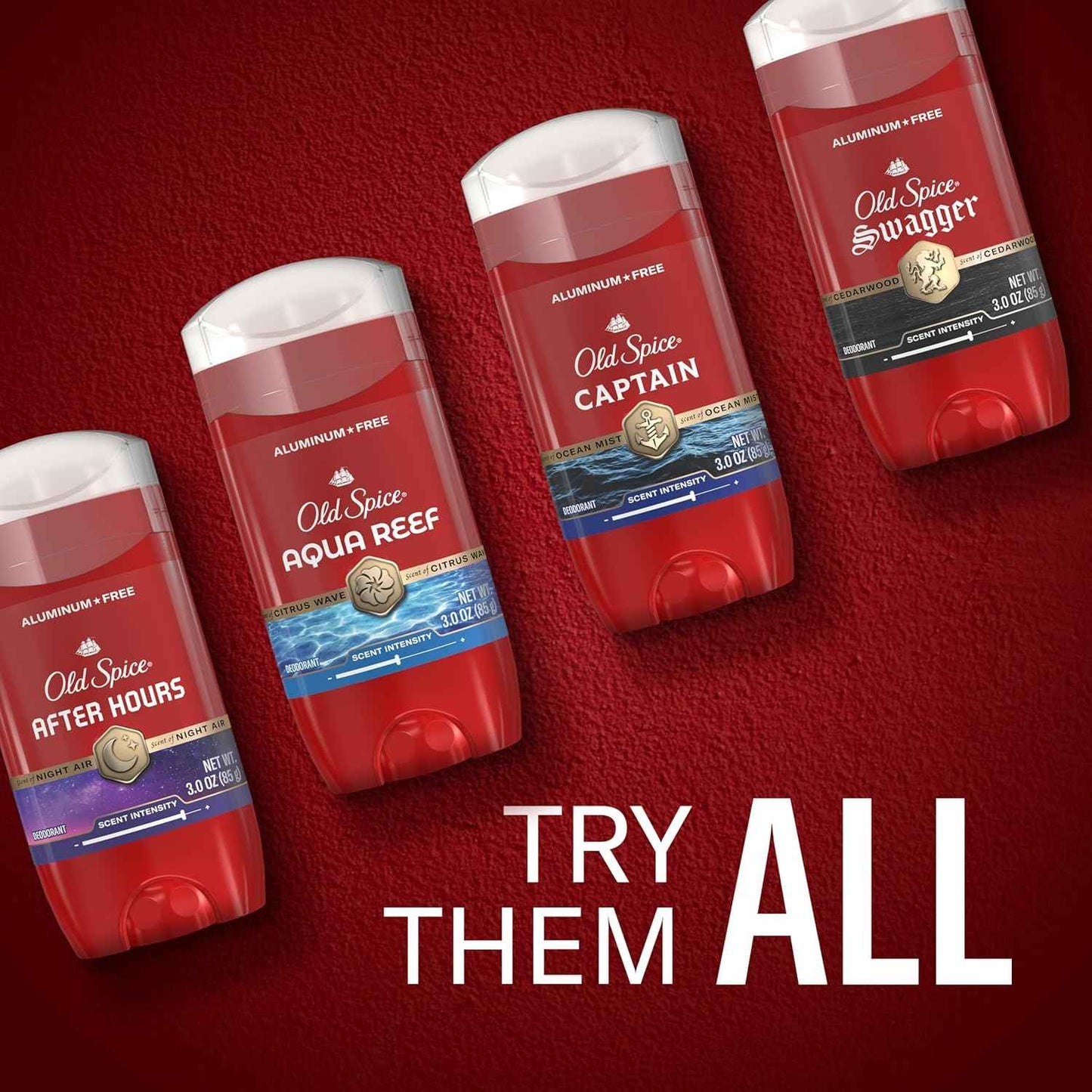 Old Spice Aluminum Free Deodorant for Men, 24/7 Protection to Eliminate Odors, 24/7 Freshness & Lasting Scent