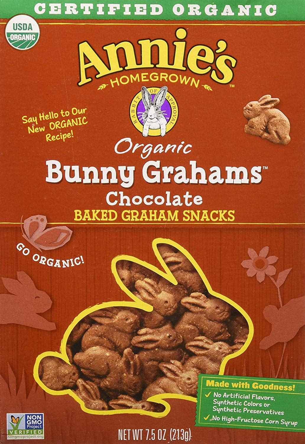 Annie's Organic Bunny Grahams Snacks, Neapolitan, 7.5 oz - Easter Day