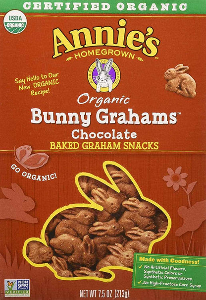 Annie's Organic Bunny Grahams Snacks, Neapolitan, 7.5 oz - Easter Day