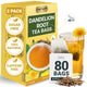 Dandelion Root Tea - 80 Tea Bags (Pack of 2)