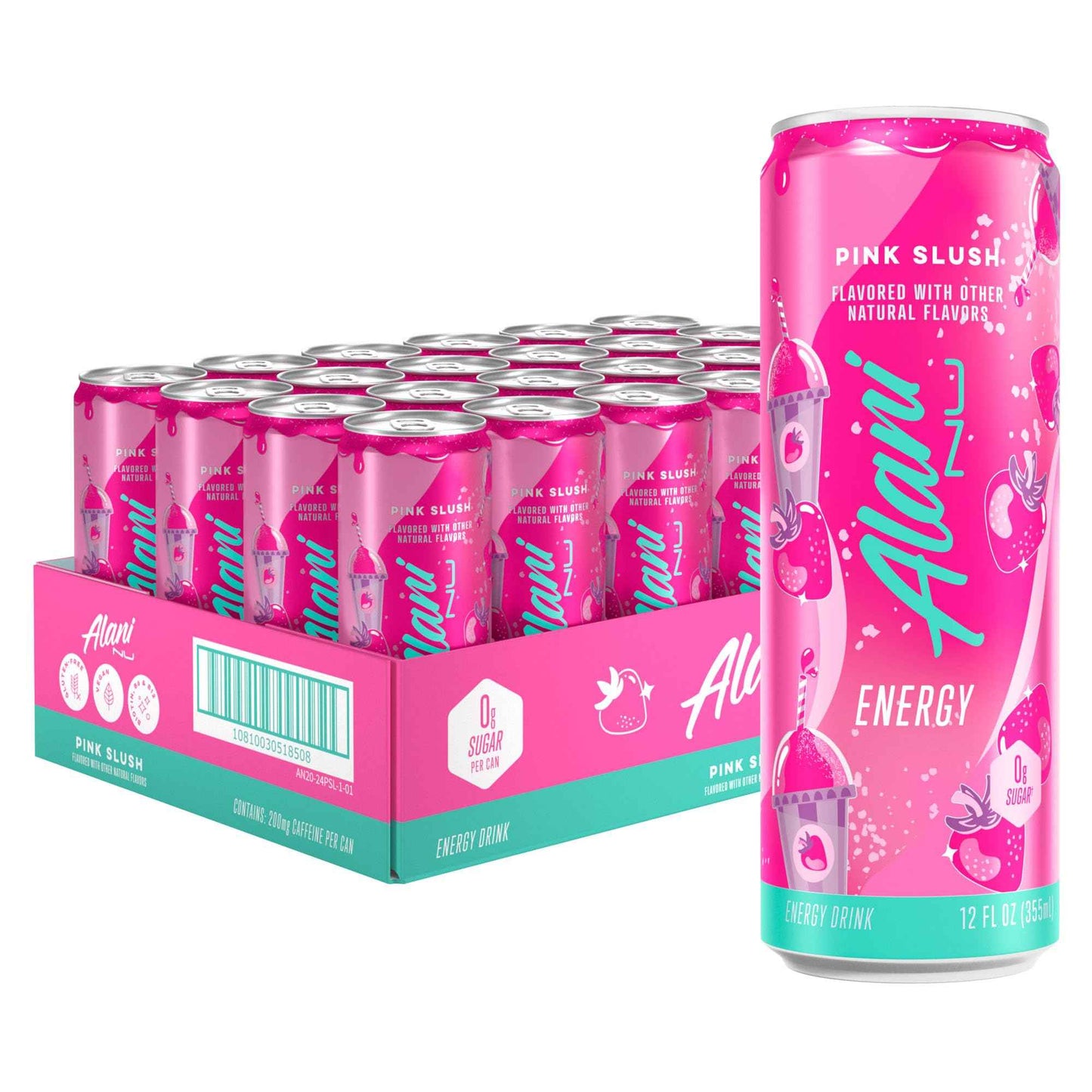 Alani Nu, Sugar Free, Low Calorie Energy Drinks, 200mg Caffeine, Biotin, B Vitamins, Zero Sugar, 10 Calories
