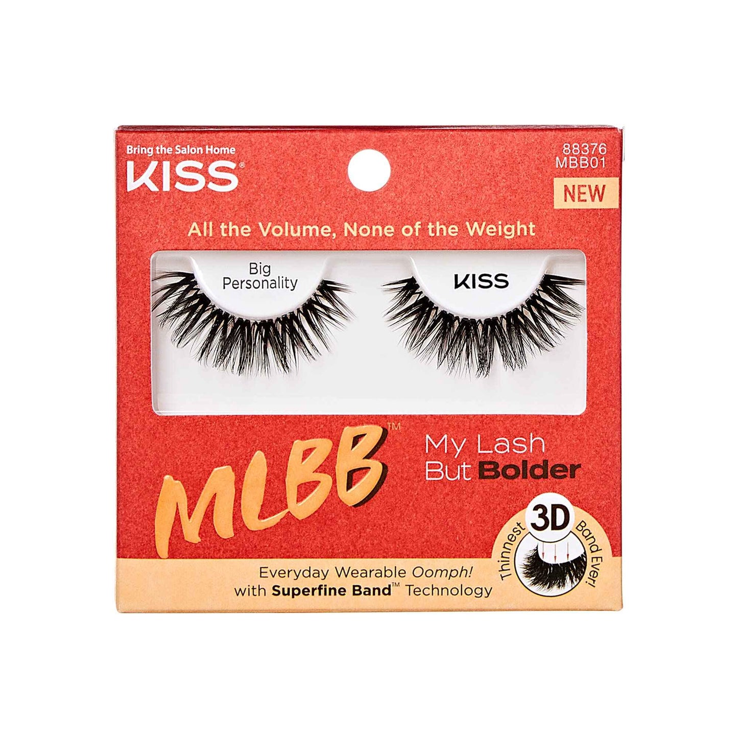KISS My Lash But Better, False Eyelashes, 12mm, Includes 1 Pair Of Lash, Easy to Apply, Reusable Lash Clusters