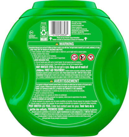 Gain Flings Liquid Washing Detergent Pacs with Odor Defense + Color Guard, Moonlight Breeze Scent, 4-In-1 Liquid Laundry Detergent Pods, Clean & Fresh