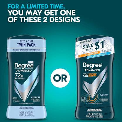 Degree_Men_Advanced_Antiperspirant_Deodorant_Everest_2_Count_72-Hour_Sweat_and_Odor_Protection_Antiperspirant_For_Men_With_Body_Heat_Activated_Technology_2.7_oz