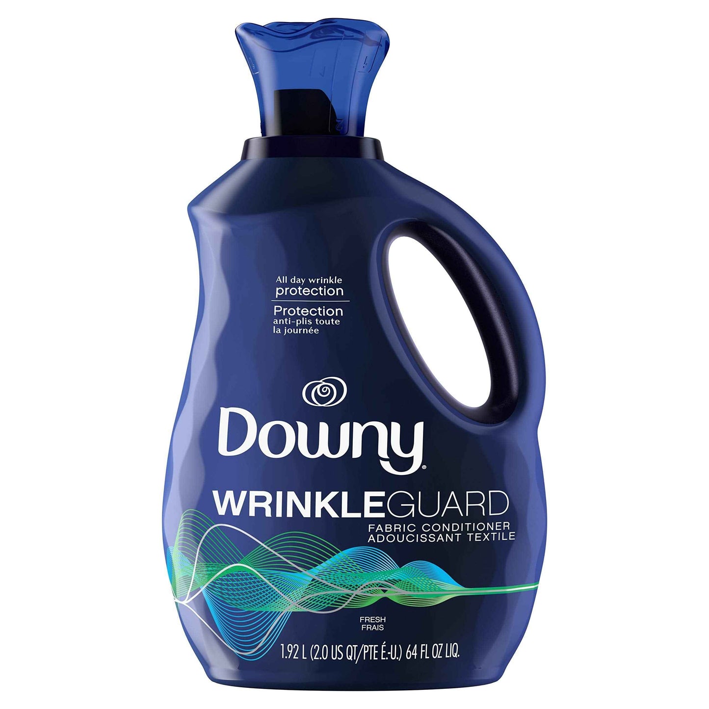 Downy WrinkleGuard Liquid Fabric Softener and Conditioner, Fresh