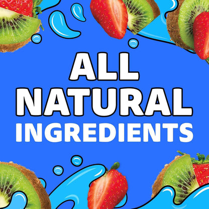 Capri Sun Flavored Juice Drink Blend from Concentrate with Other Natural Flavor Juice Drink Blend, for Strawberry Kiwi, All Natural Ingredients