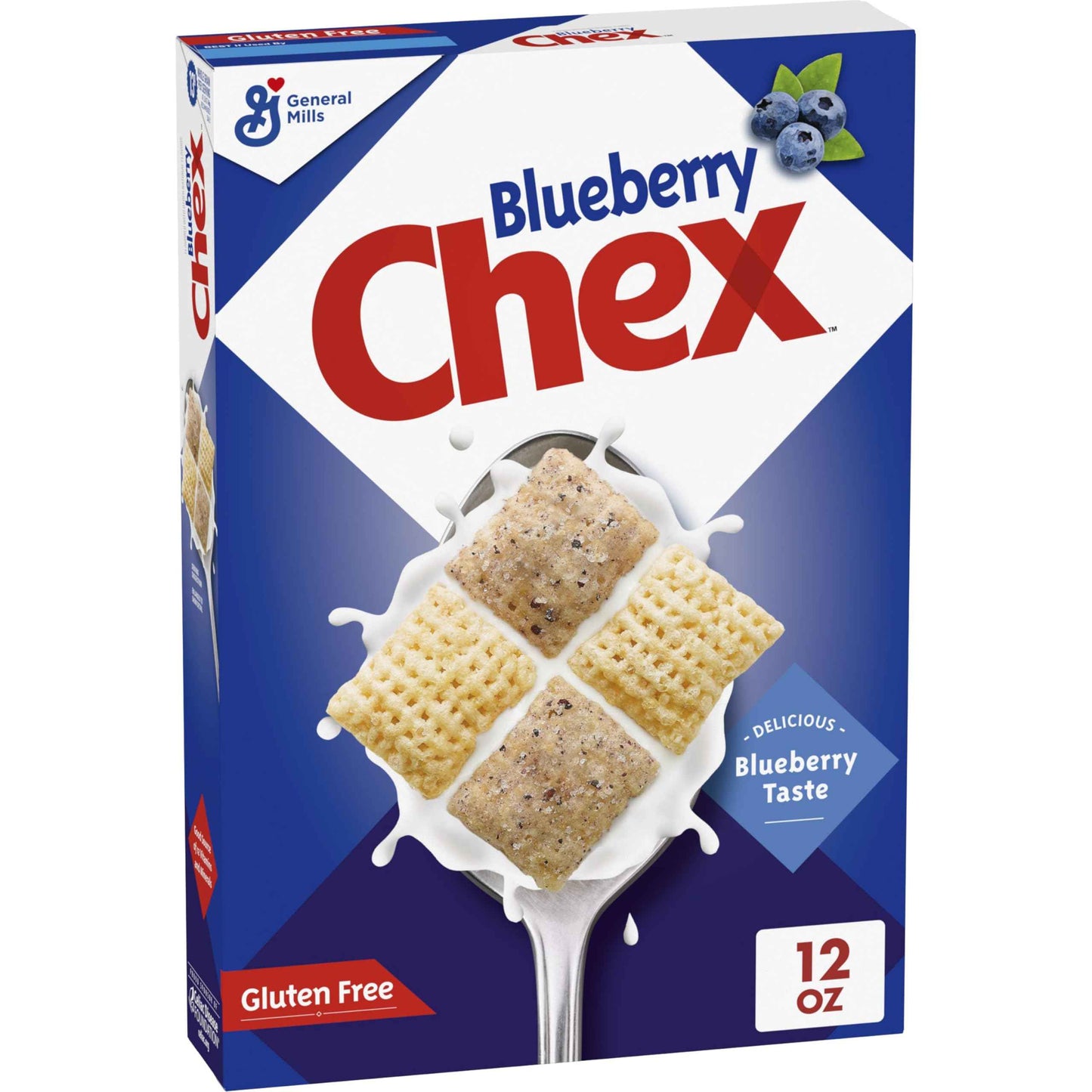 Blueberry Chex Cereal, Gluten Free Breakfast Cereal, Made with Whole Grain