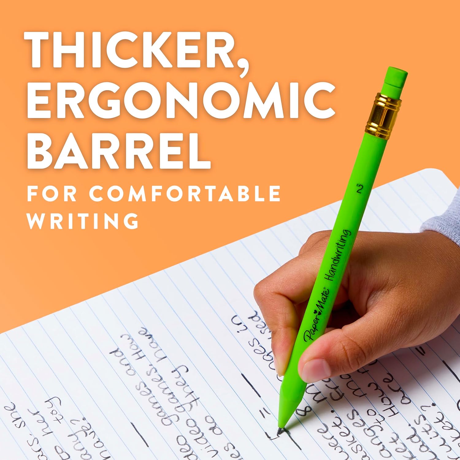 Paper_Mate_Handwriting_Triangular_Mechanical_Pencil_Set_with_Lead_&_Eraser_Refills,_1.3mm,_8_Count_-_Back_to_School,_Teacher_Supplies,_Home,_Kids_Writing,_Fun_Barrel_Colors